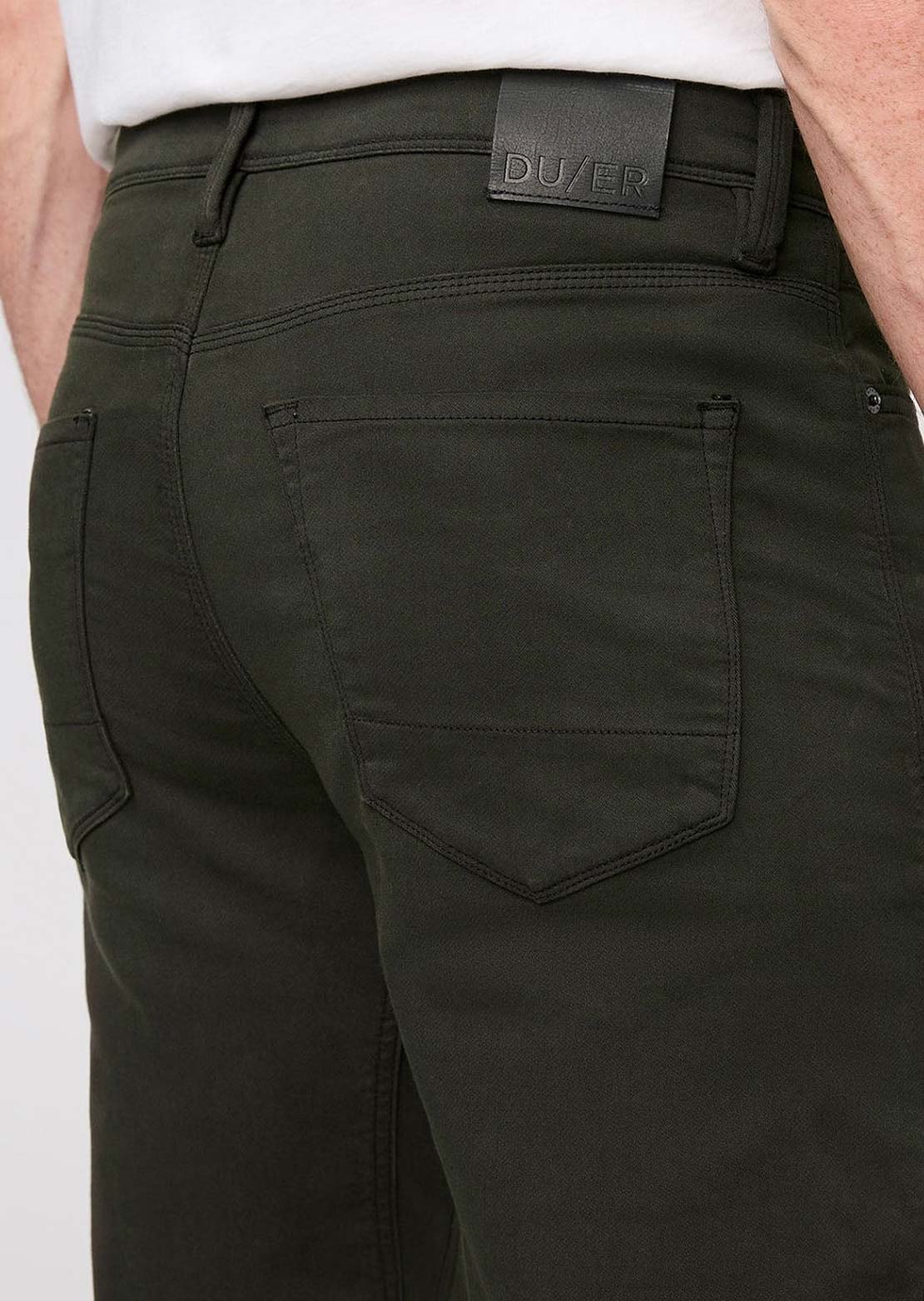 DUER Men's No Sweat Straight Pants Evergreen