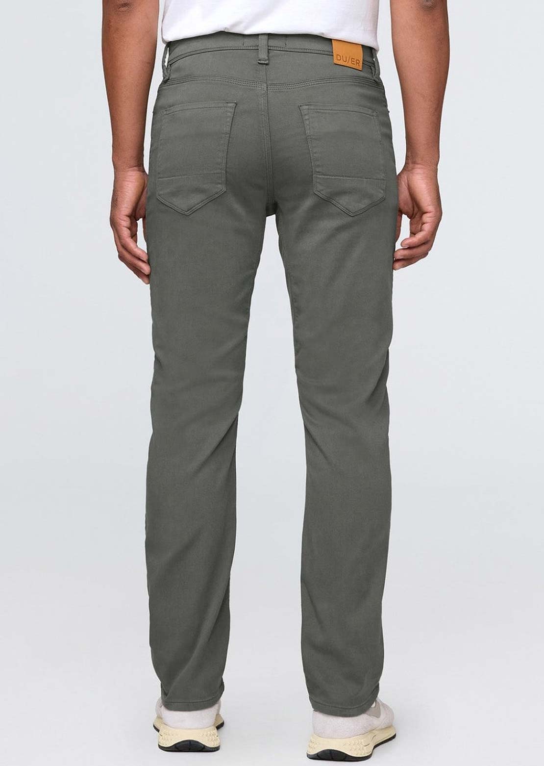 DUER Men's No Sweat Straight Pants Gull