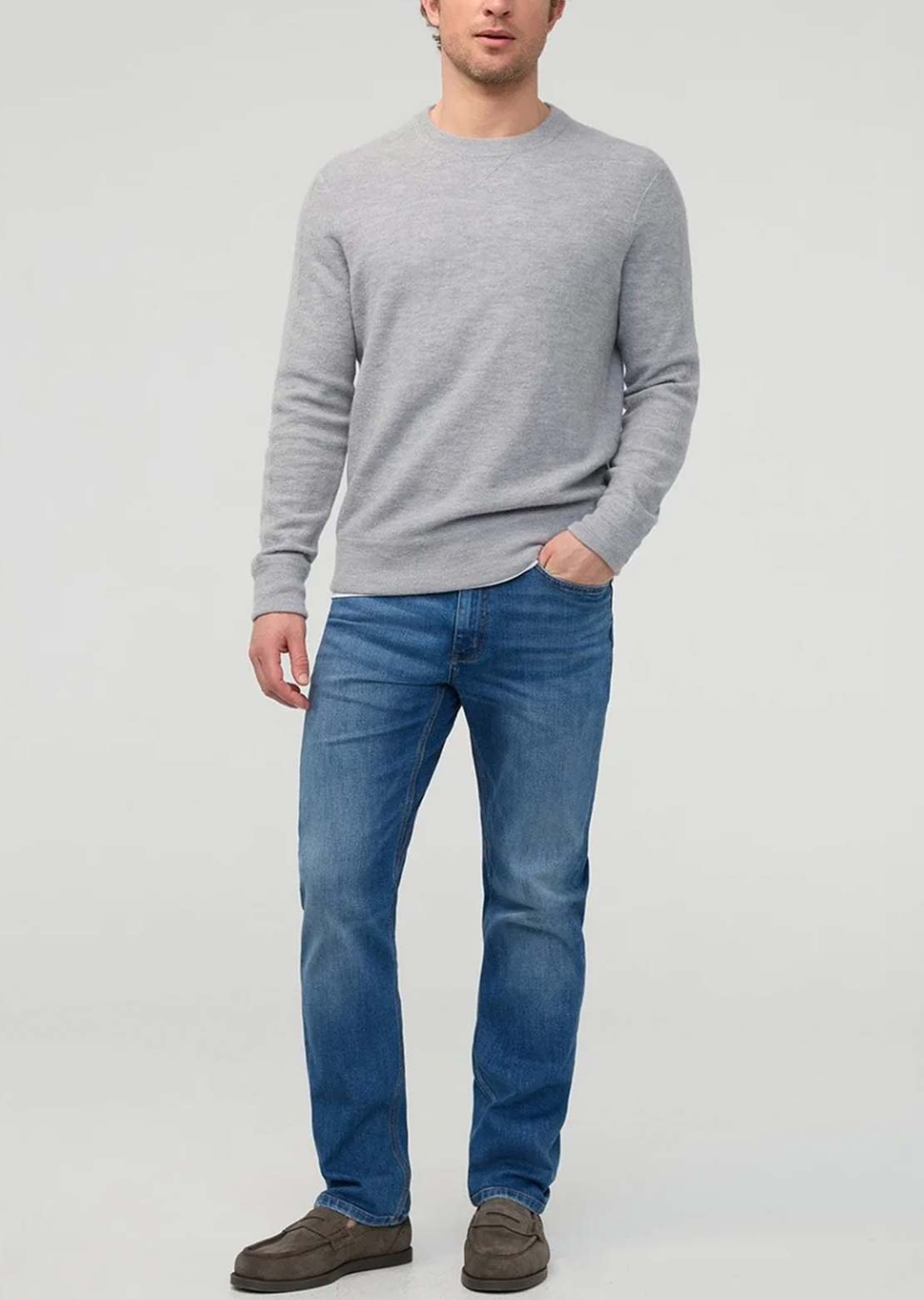 DUER Men's Performance Denim+ Straight Pants Alpine Indigo