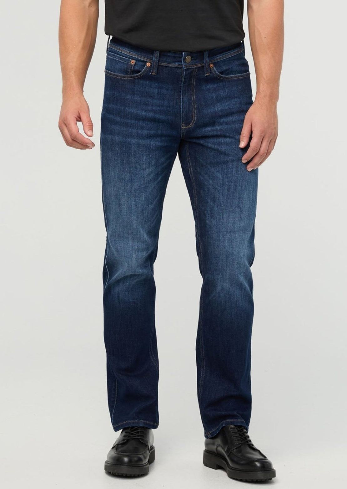 DUER Men's Performance Denim+ Relaxed Straight Pants Heritage Indigo