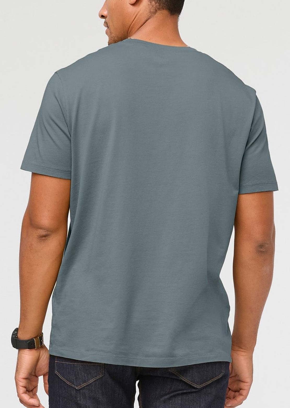 DUER Men's PurePima T-Shirt Stone Blue