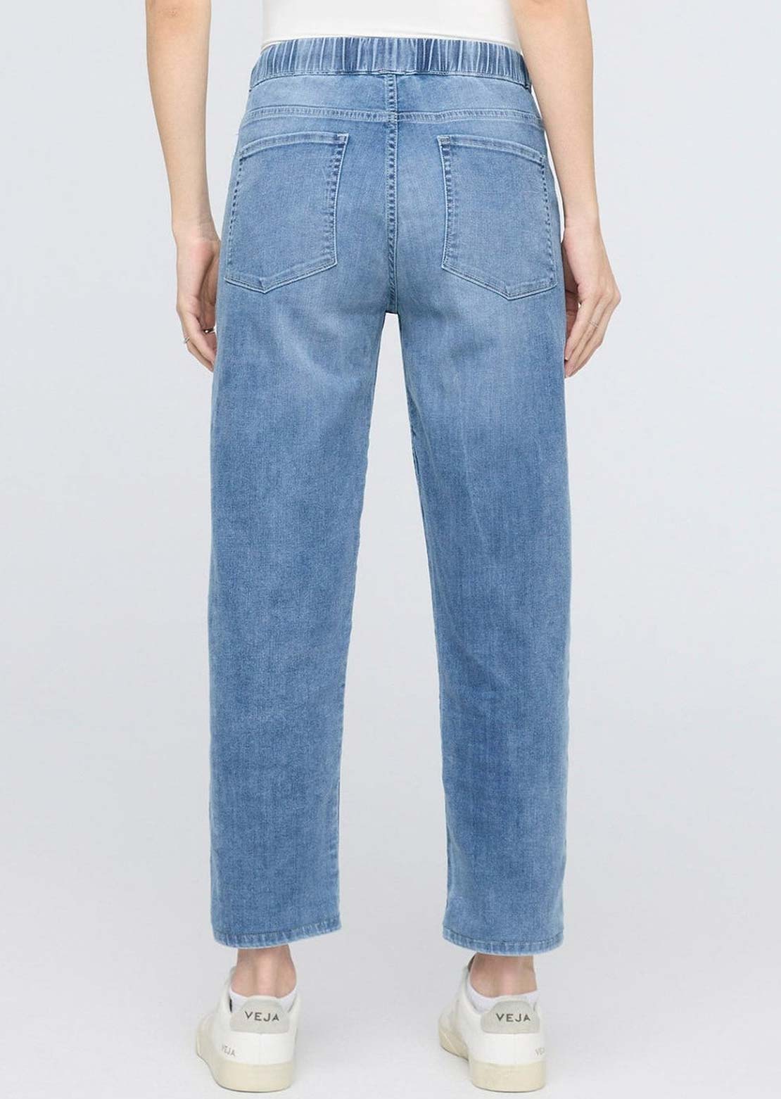 DUER Women's Performance Denim Lite Harbour Pants Light Stone