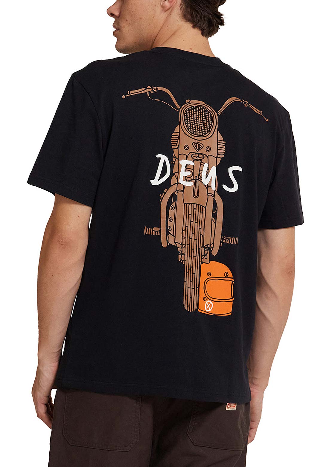 Deus Men's Frontage T-shirt Black
