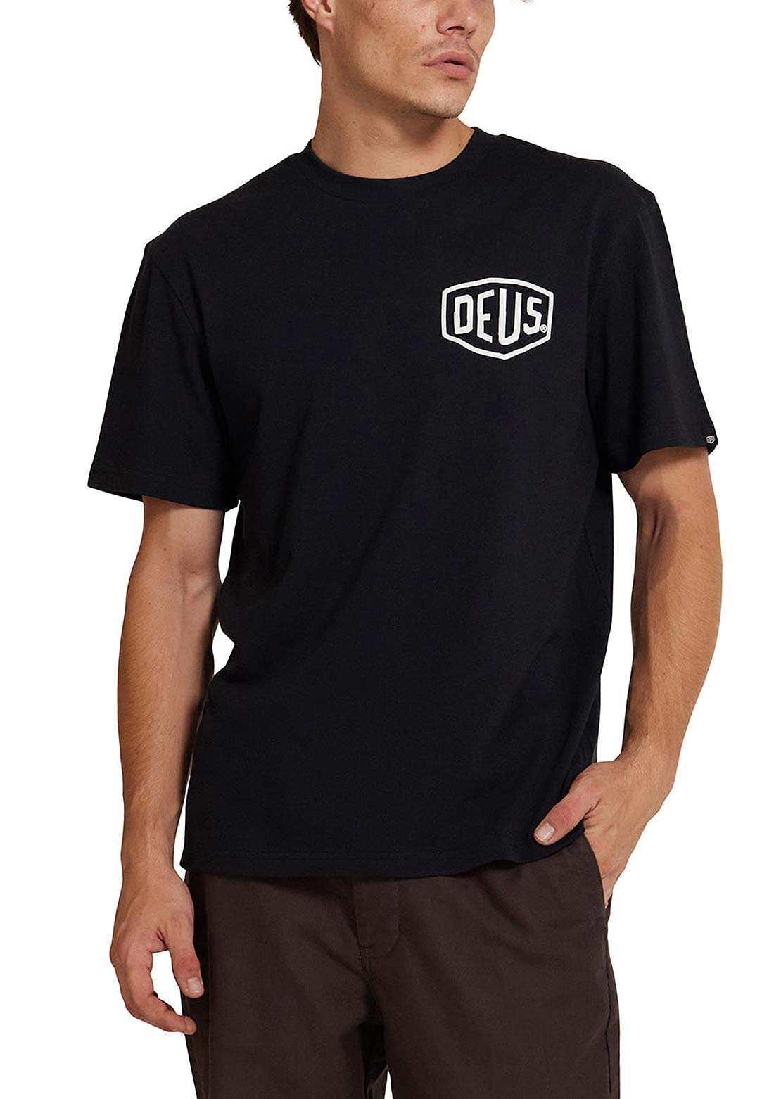Deus Men's Frontage T-shirt Black