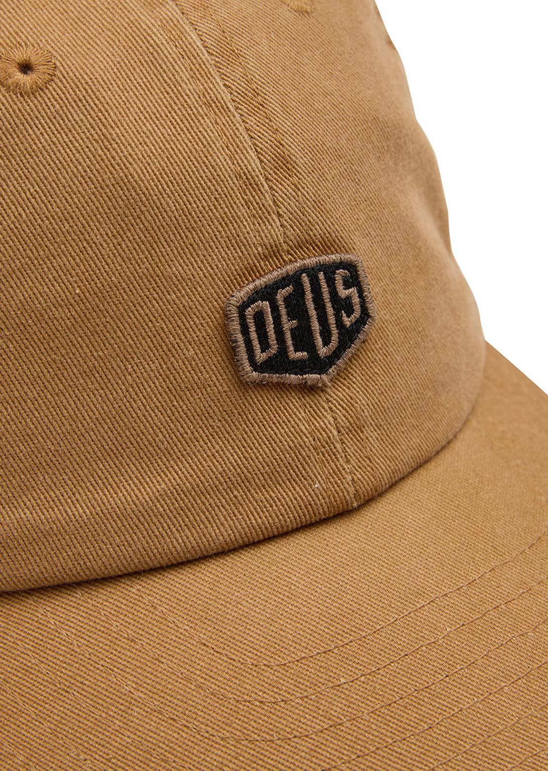 Deus Men's Shield Standard Dad Cap Dijon