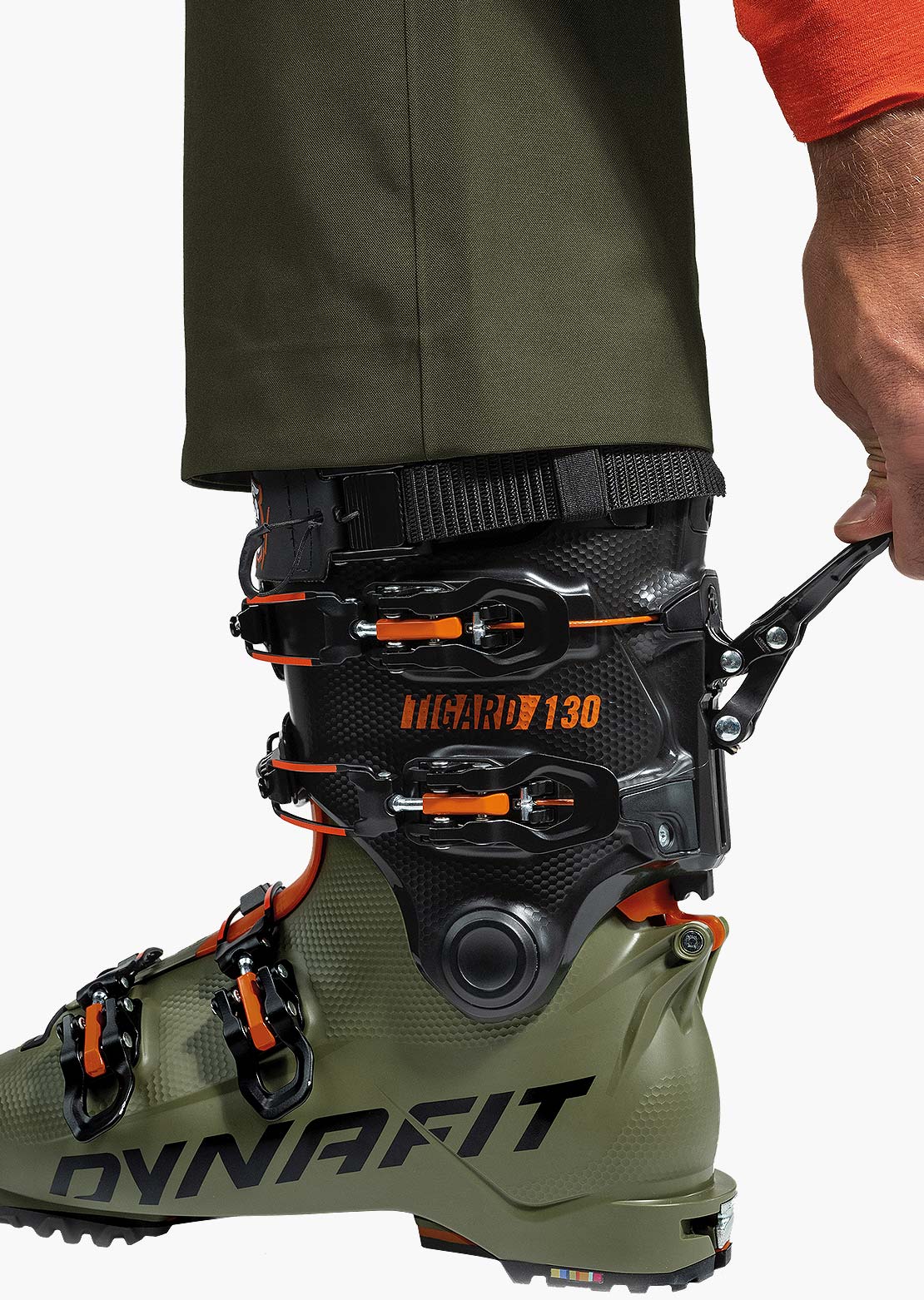 Dynafit Tigard 130 Alpine-Tech Boots Capulet Olive/Fluo Orange