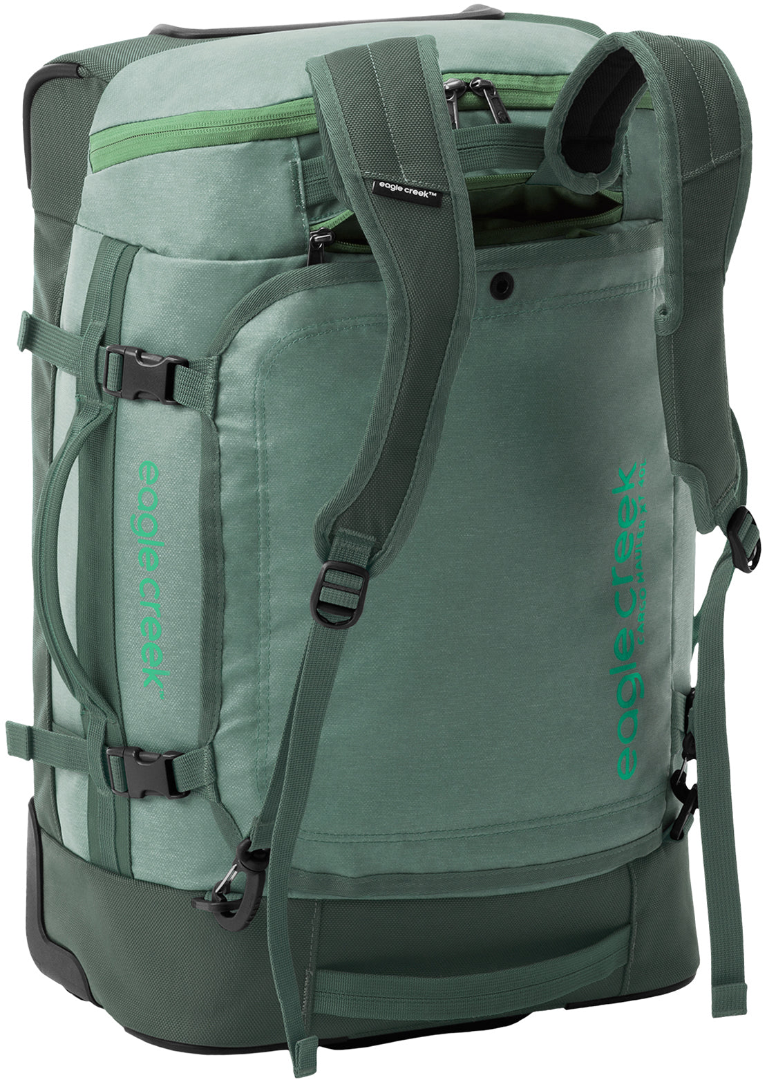 Eagle Creek Cargo Hauler XT Wheeled Duffel International Carry On Duck Green