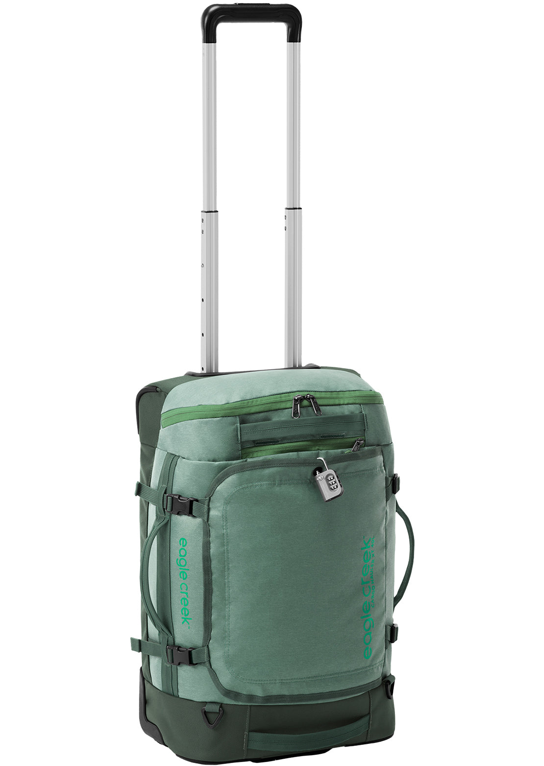 Eagle Creek Cargo Hauler XT Wheeled Duffel International Carry On Duck Green
