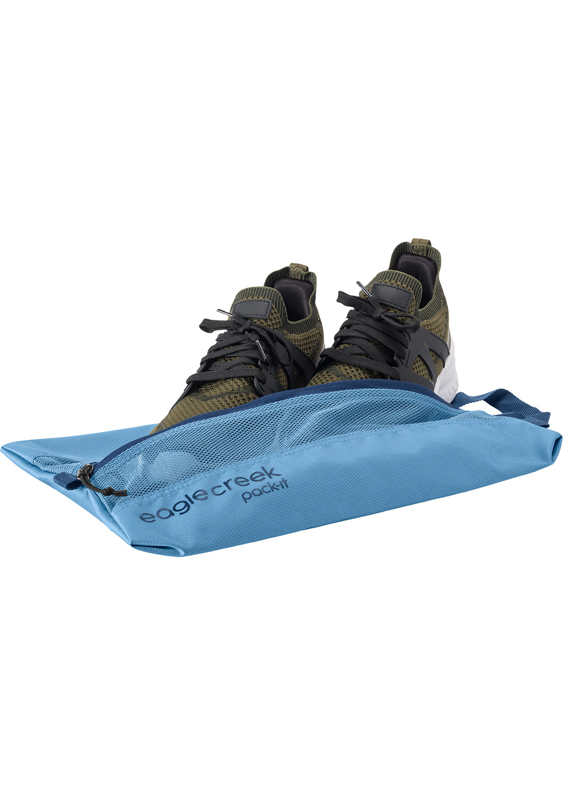 Eagle Creek Pack-It Reveal Shoe Sack Blue Dawn