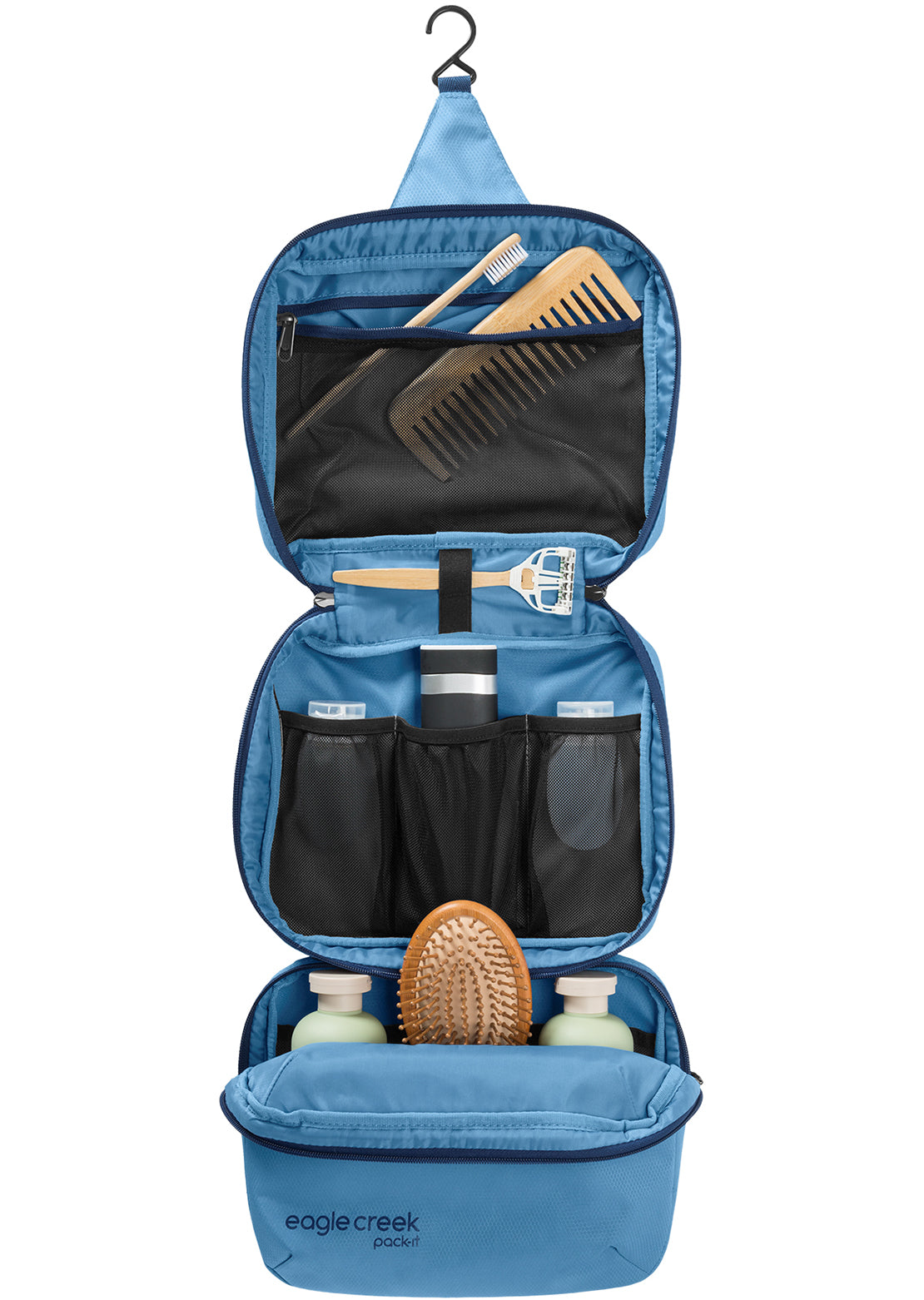 Eagle Creek Pack-It Trifold Toiletry Kit Blue Dawn