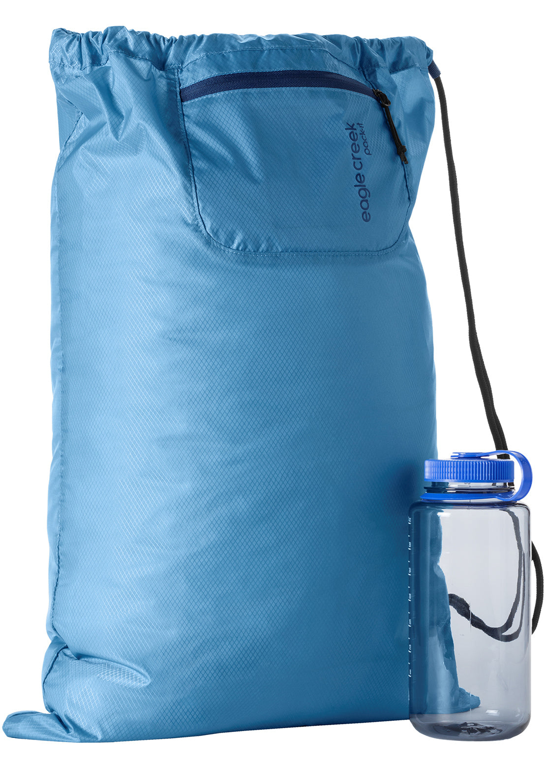 Eagle Creek Packable Drawstring Sack Blue Dawn