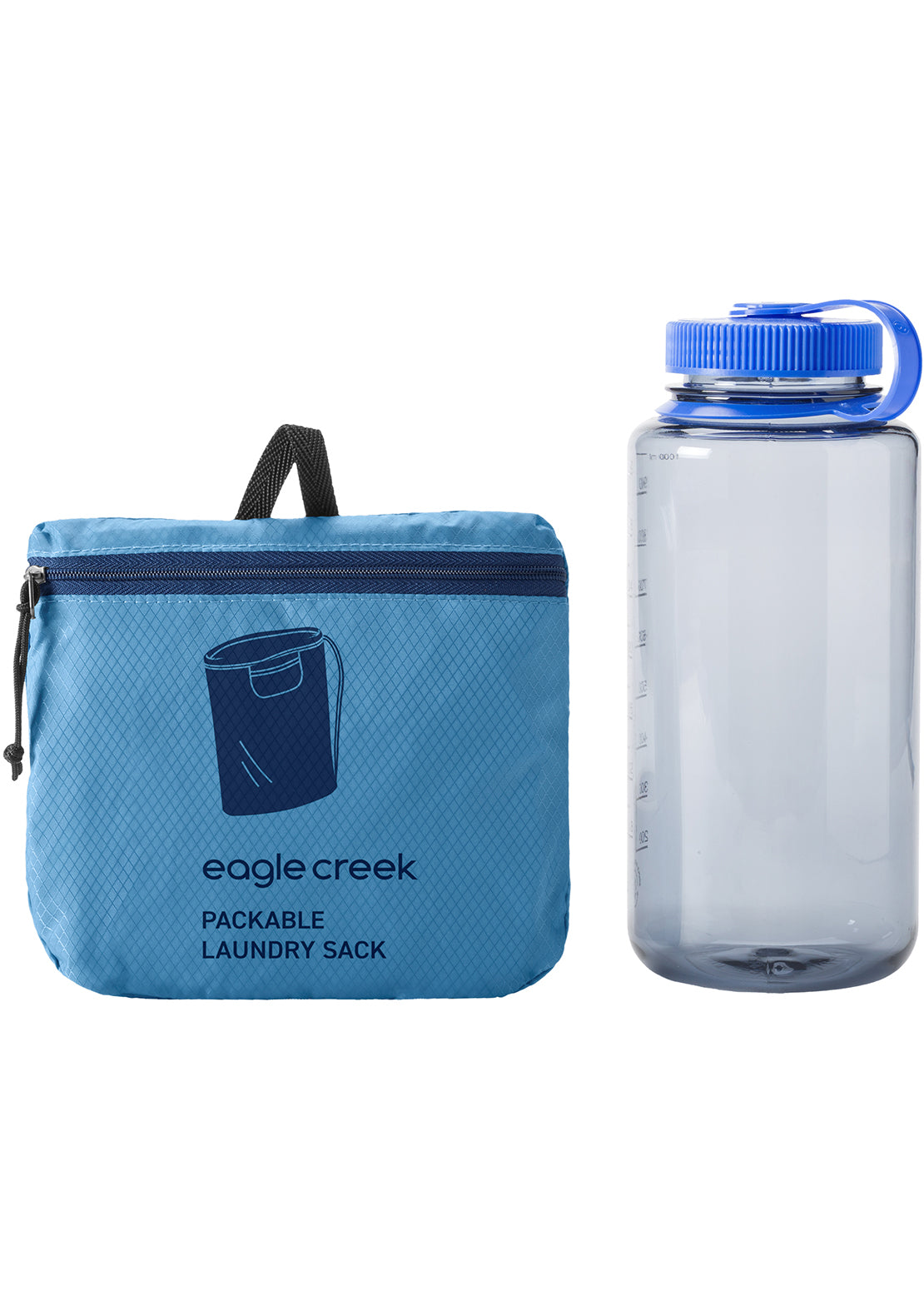 Eagle Creek Packable Drawstring Sack Blue Dawn