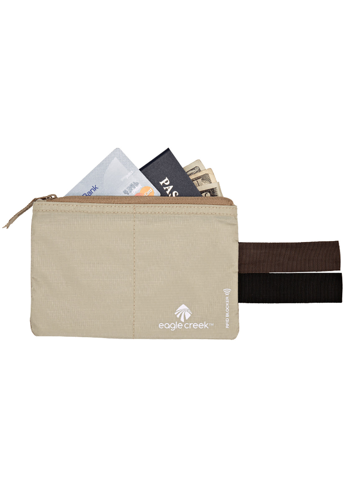 Eagle Creek Rfid Blocker Hidden Pocket Tan