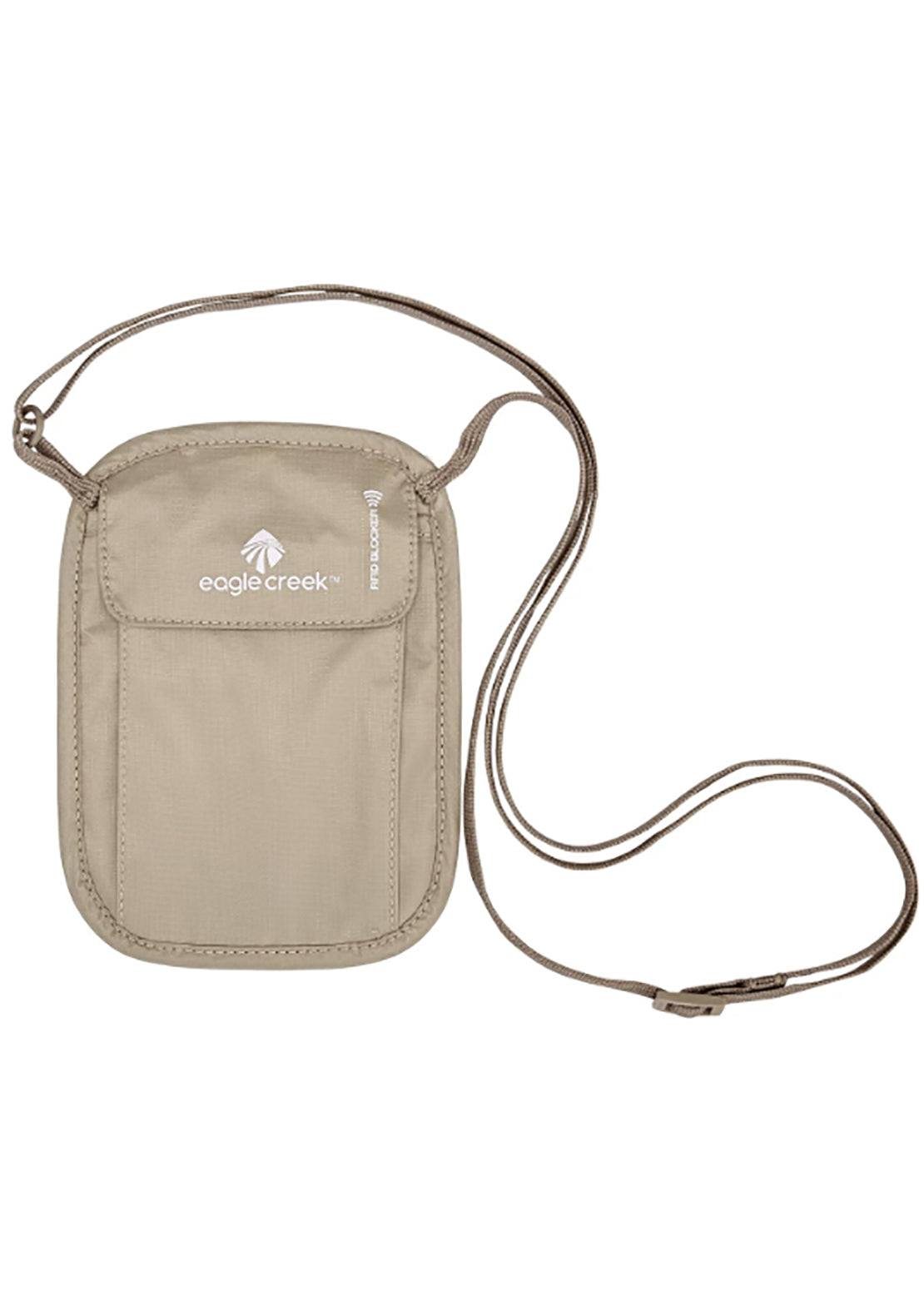 Eagle Creek Rfid Blocker Neck Wallet Tan