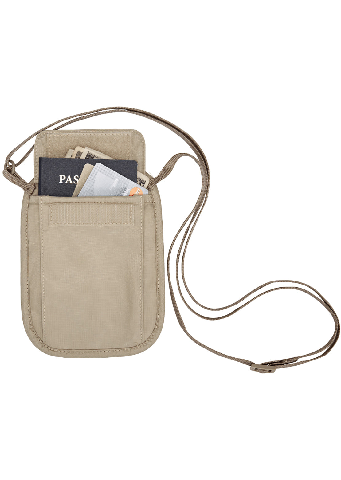 Eagle Creek Rfid Blocker Neck Wallet Tan