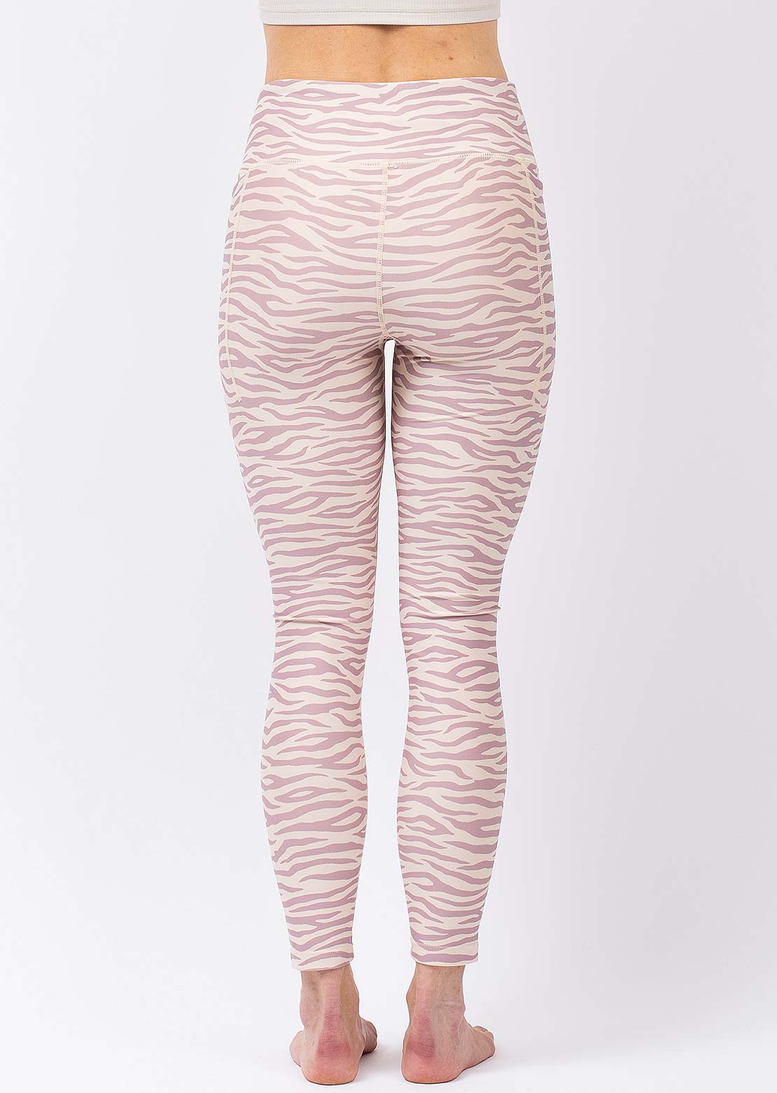Eivy Women's Pocket Tights Pastel Zebra