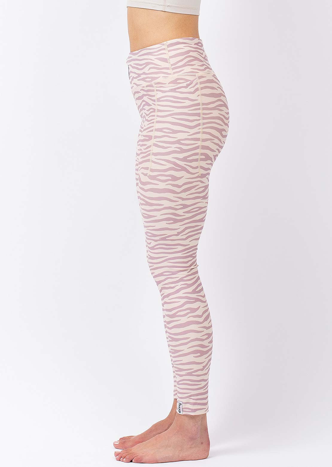 Eivy Women's Pocket Tights Pastel Zebra