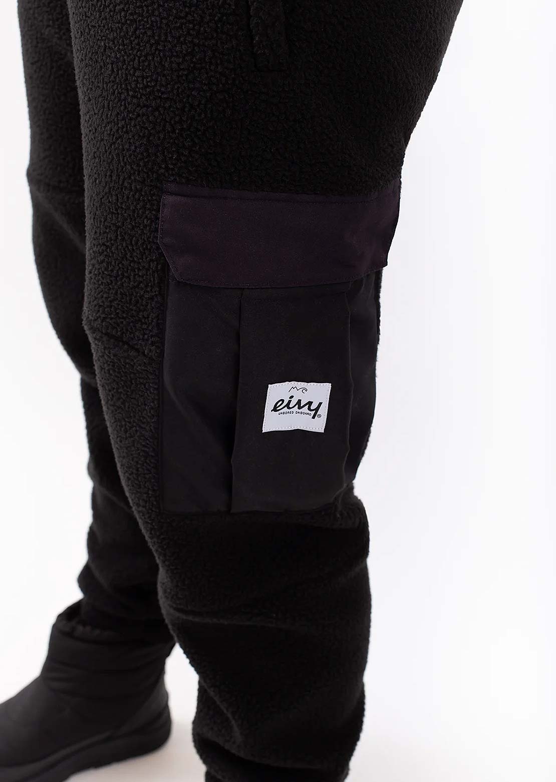 Eivy Women's Cargo Sherpa Pants Black