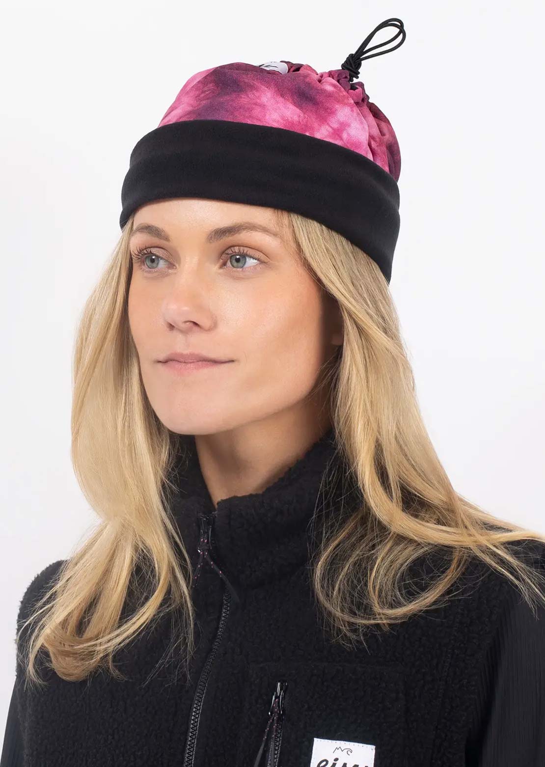 Eivy Women's Colder Beanie Neckwarmer Dusk Tie Dye