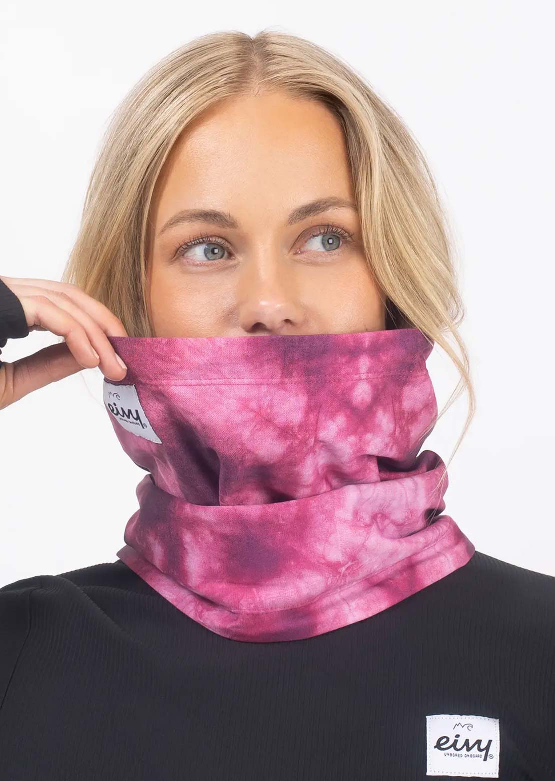 Eivy Women's Colder Beanie Neckwarmer Dusk Tie Dye