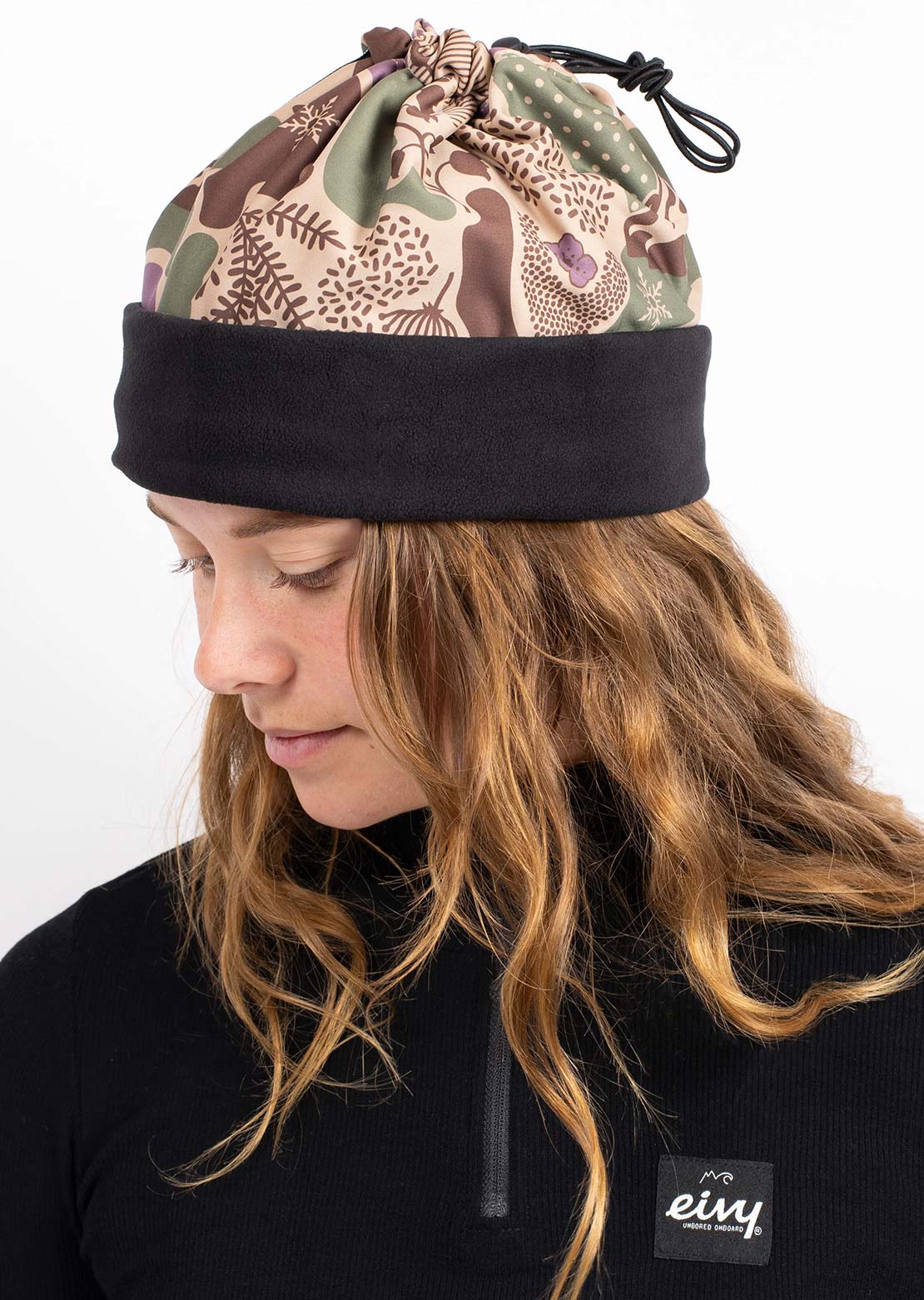 Eivy Women's Colder Beanie Neckwarmer Forest Landscape