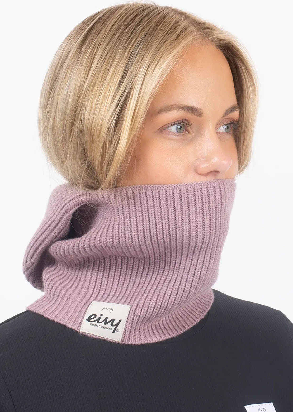 Eivy Women's Foldable Knit Beanie Faded Woodrose