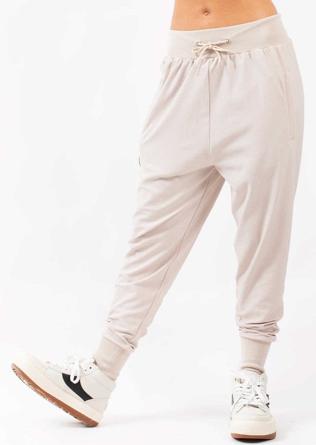 Eivy Women's Harlem Rib Travel Pants Faded Cloud
