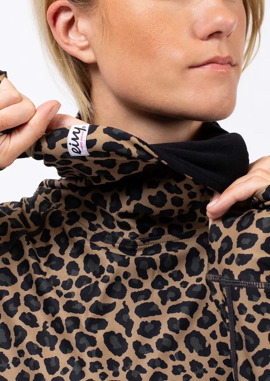 Eivy Women's Icecold Top Black Leopard