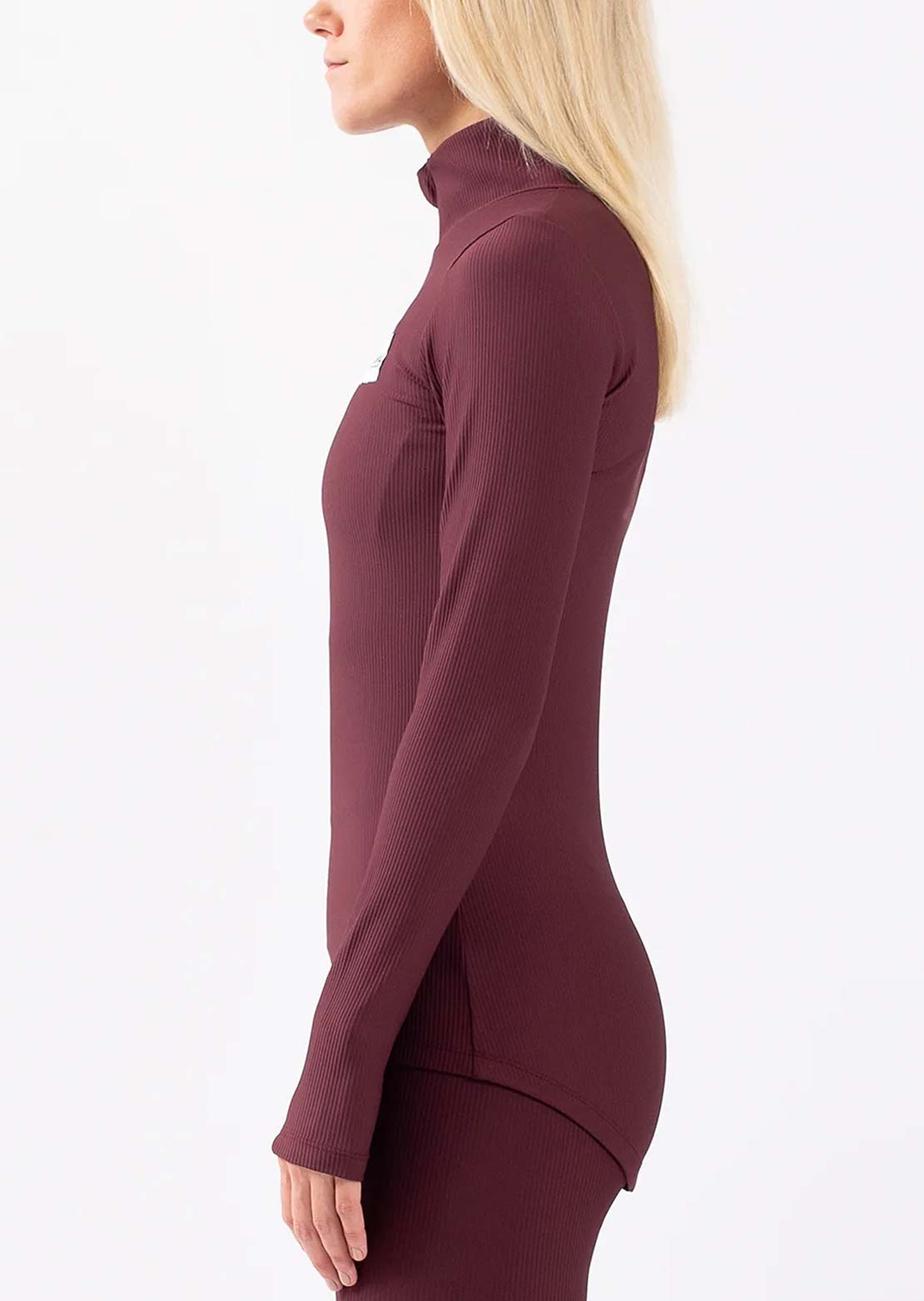 Eivy Women's Journey Rib Base Layer Top Wine