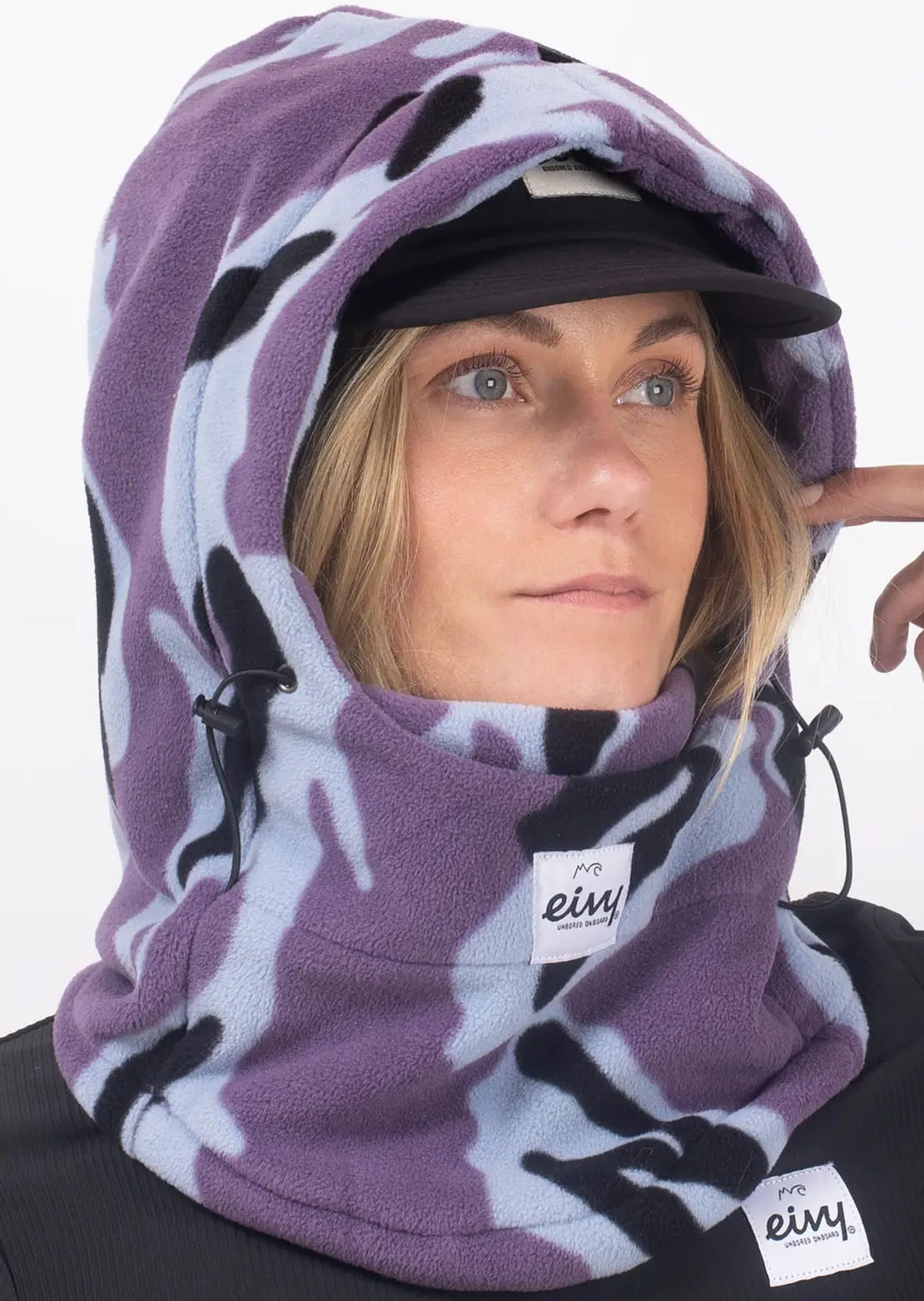 Eivy Women's Mandy Fleece Balaclava Purple Stray