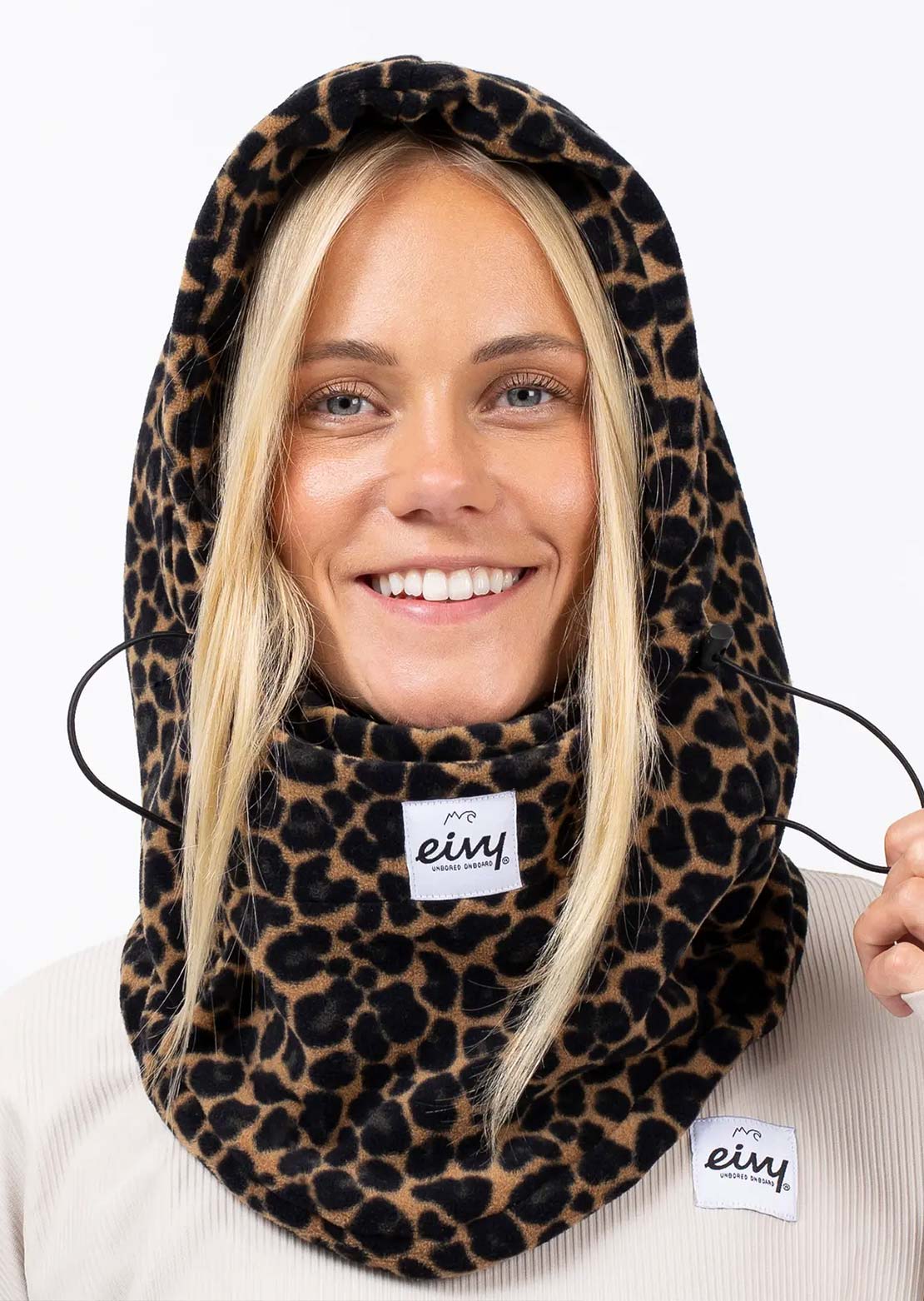 Eivy Women's Mandy Fleece Balaclava Leopard