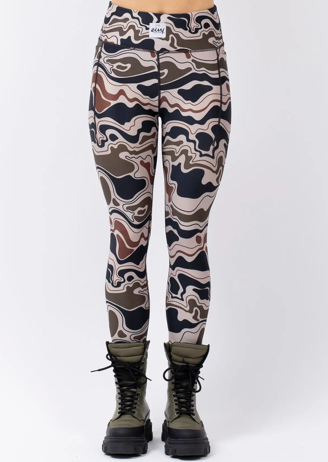 Eivy Women's Pocket Tights Curve Camo