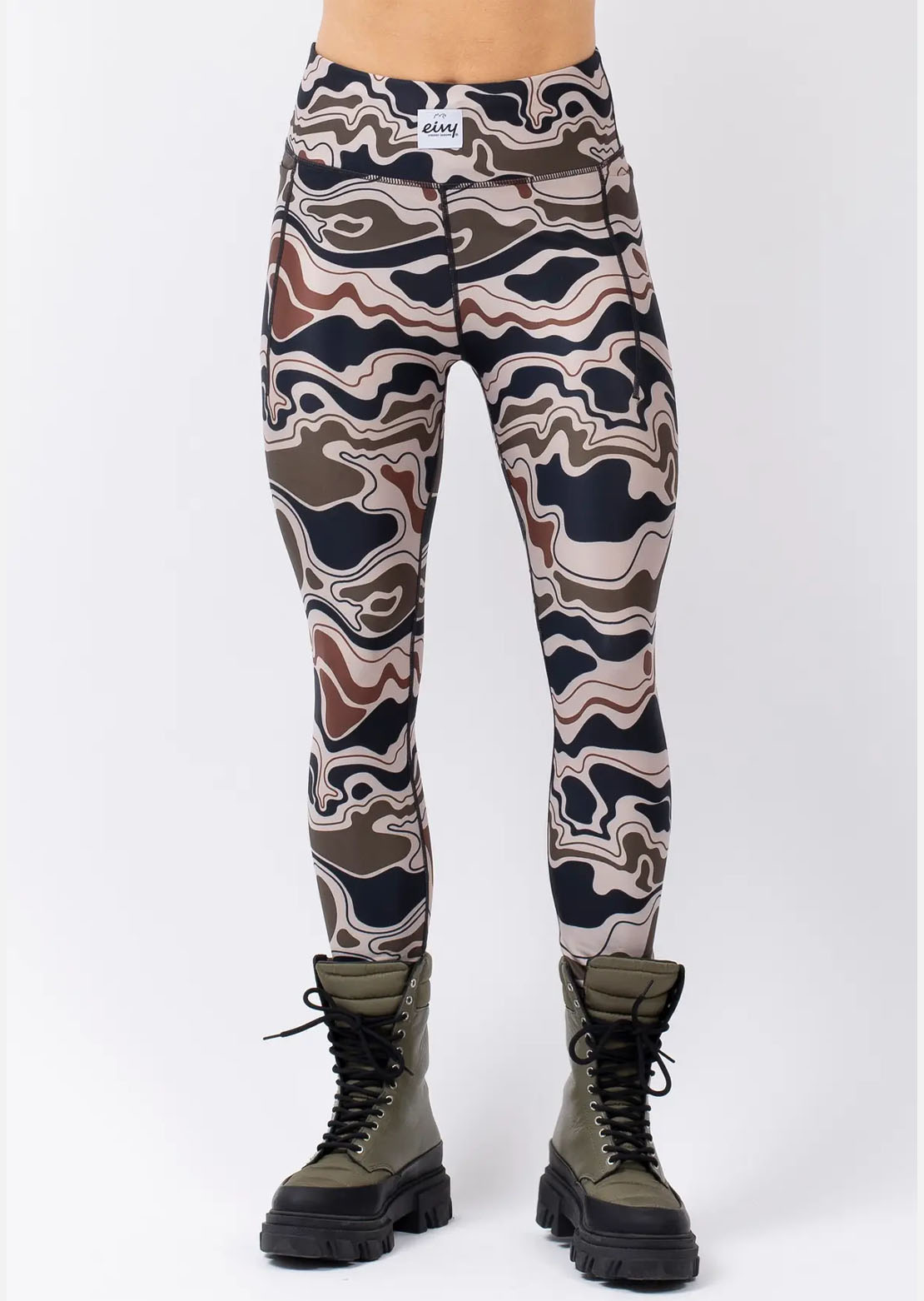 Eivy Women's Pocket Tights Curve Camo