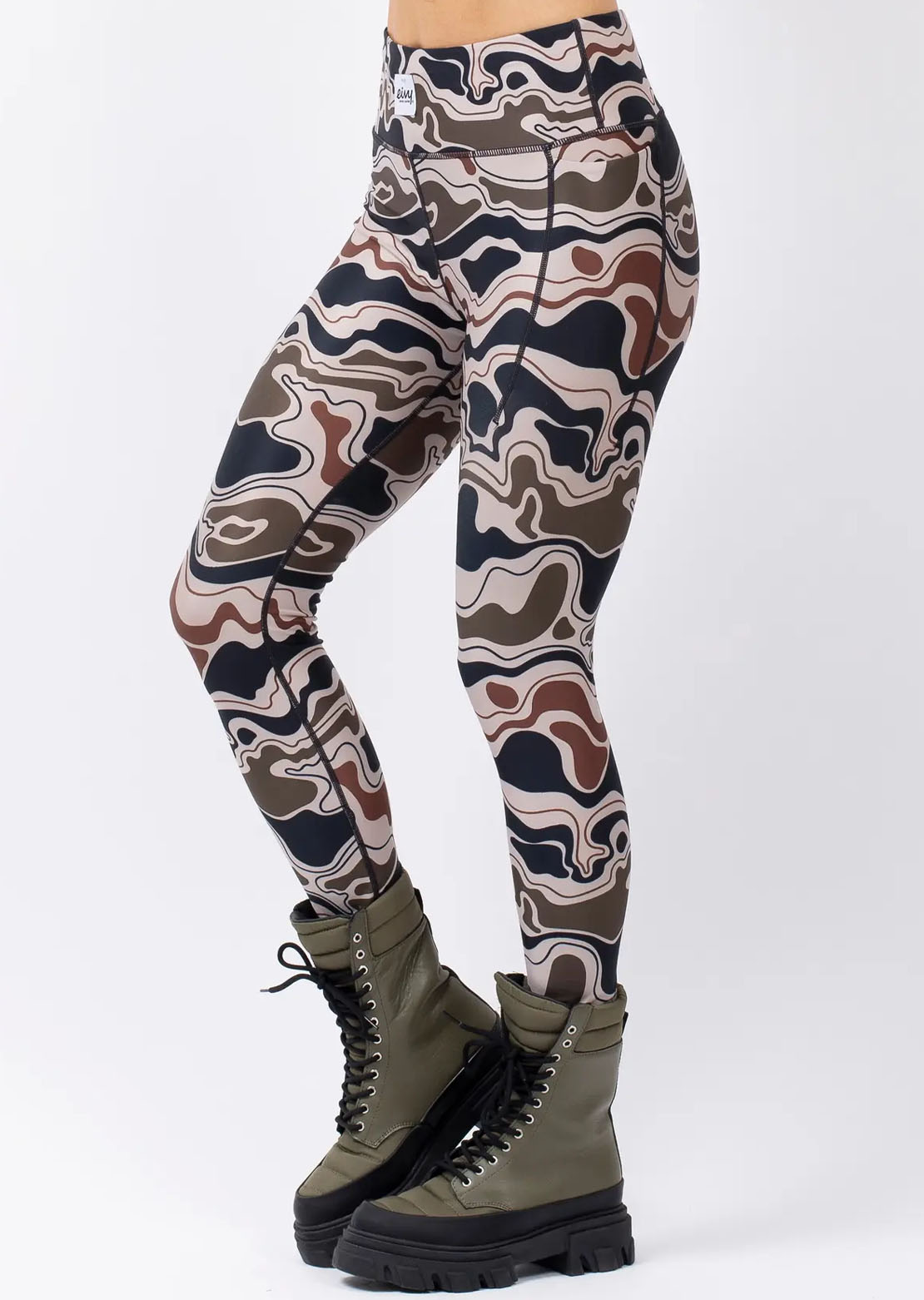 Eivy Women's Pocket Tights Curve Camo