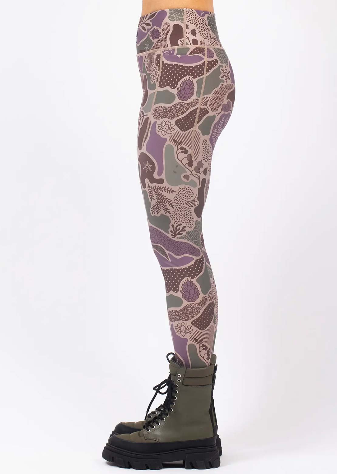 Eivy Women's Pocket Tights Forest Landscape
