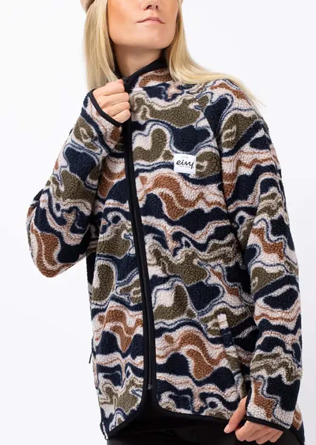 Eivy Women's Redwood Sherpa Jacket Curve Camo
