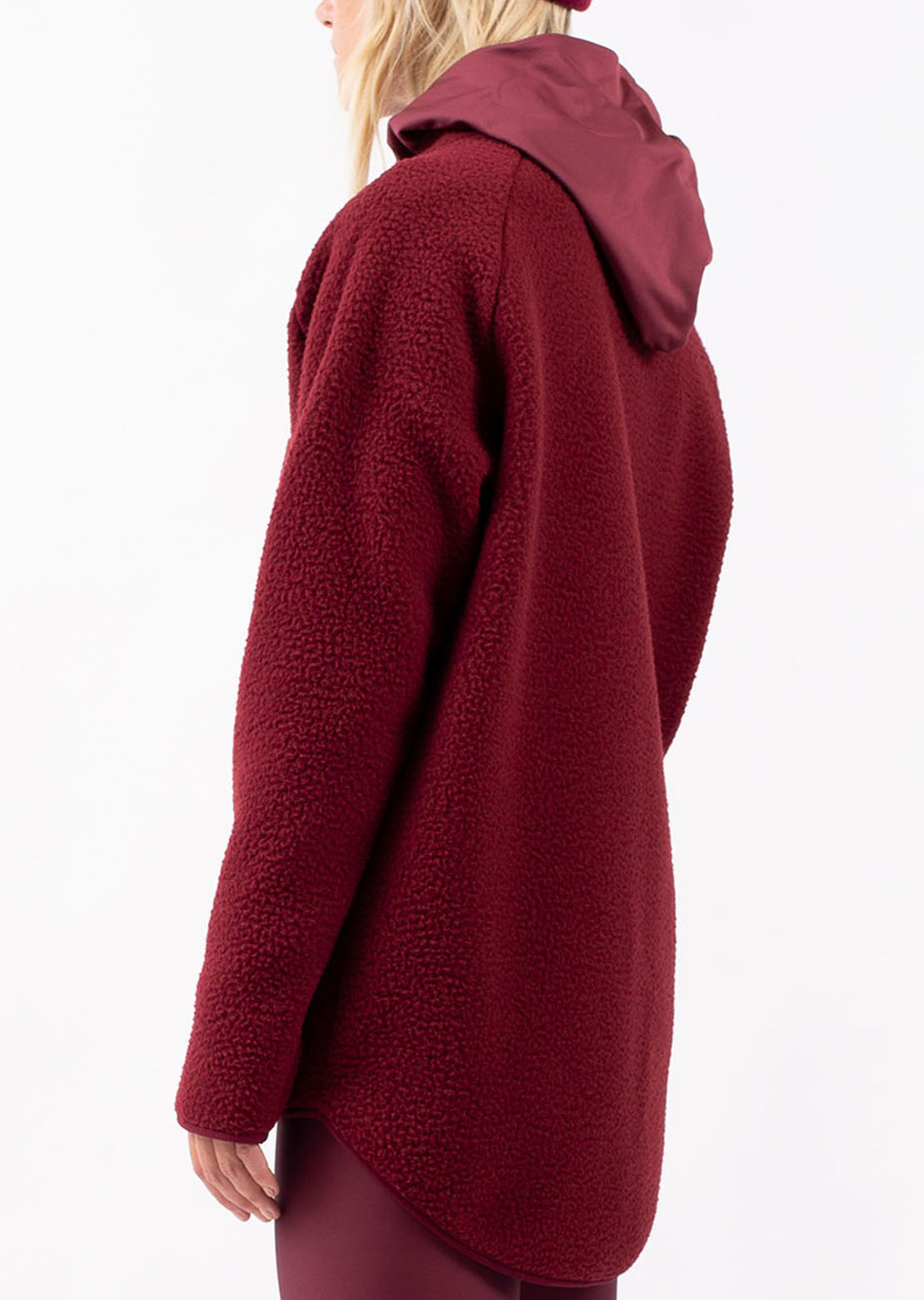 Eivy Women's Redwood Sherpa Jacket Wine