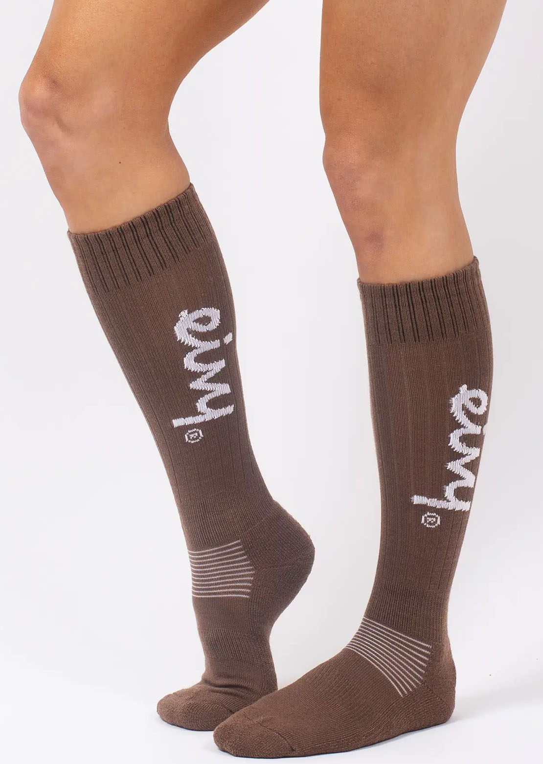 Eivy Women's Rib Wool Socks Brown