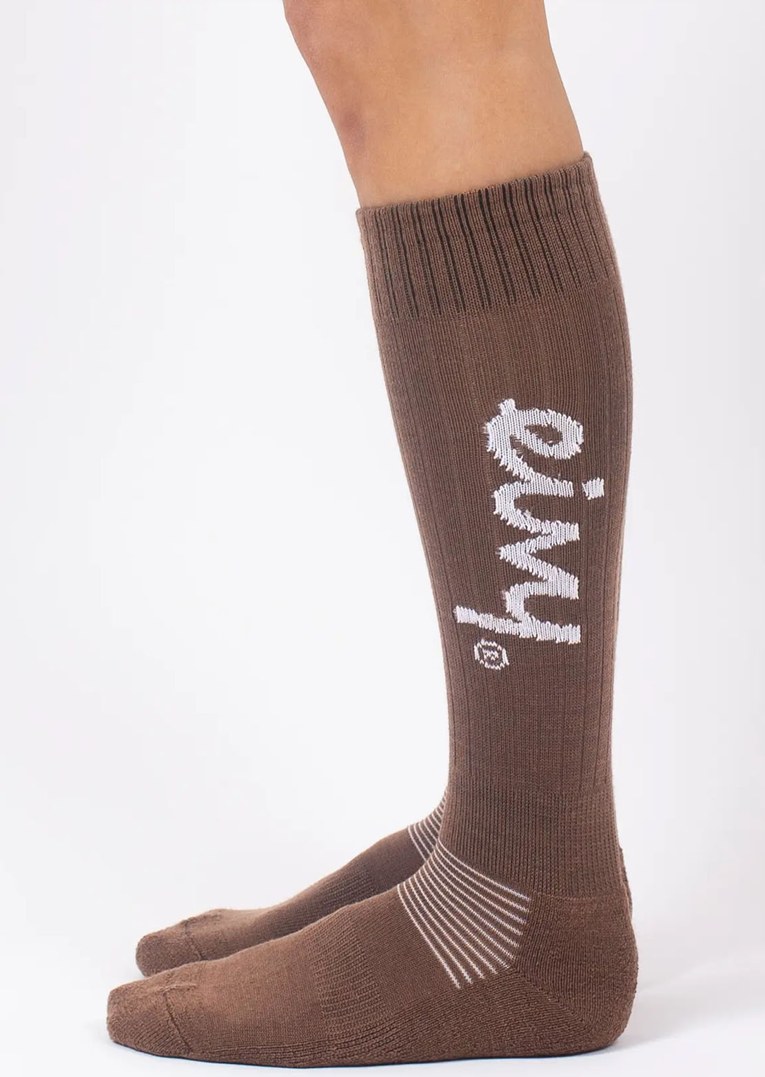 Eivy Women's Rib Wool Socks Brown
