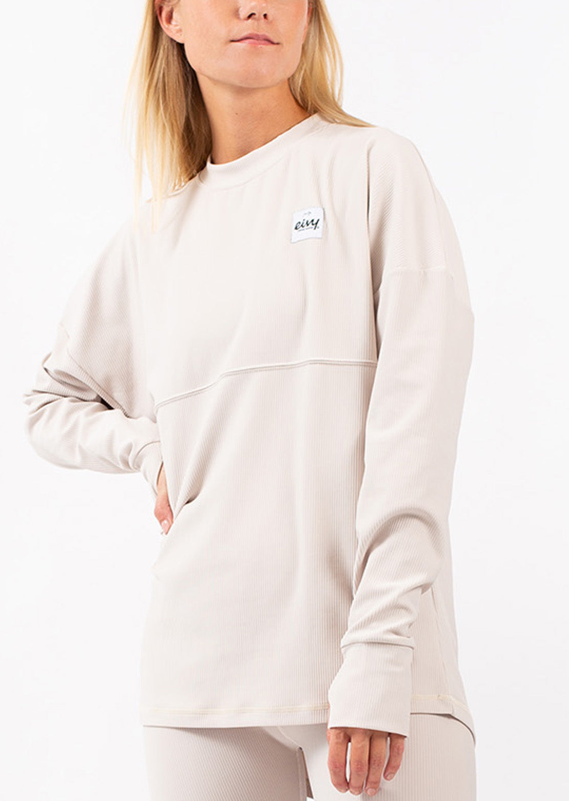 Eivy Women's Venture Rib Base Layer Top Faded Cloud