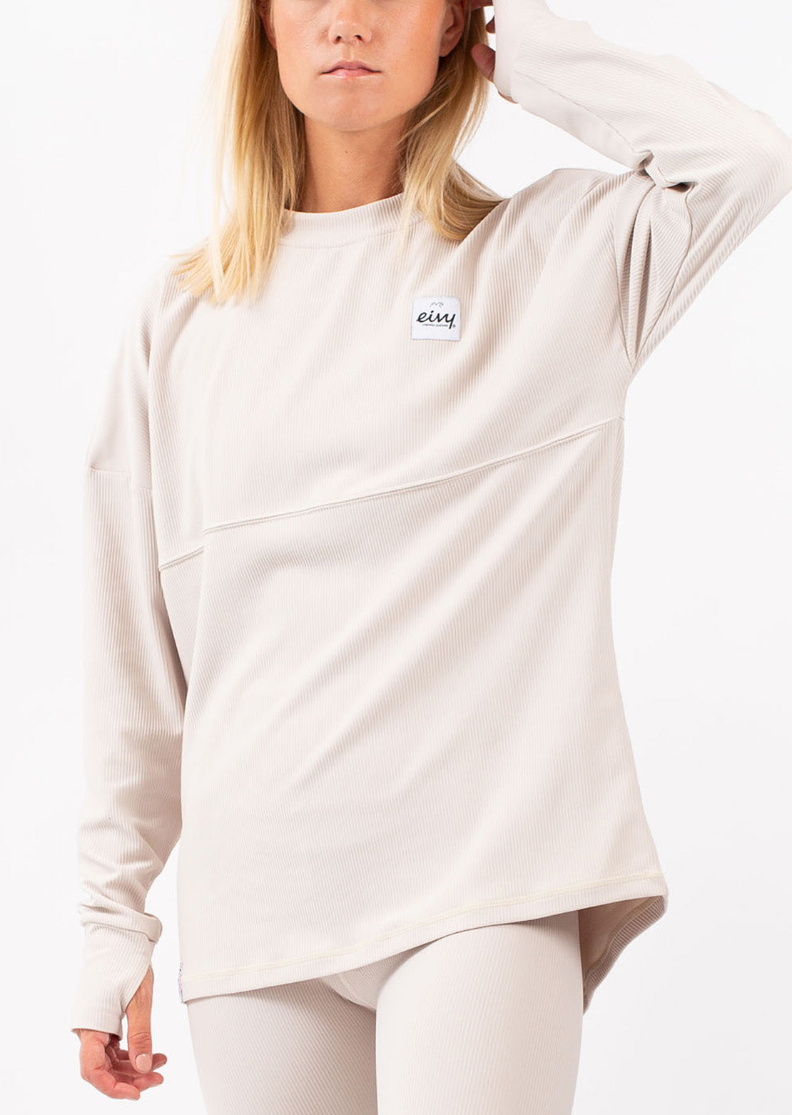 Eivy Women's Venture Rib Base Layer Top Faded Cloud