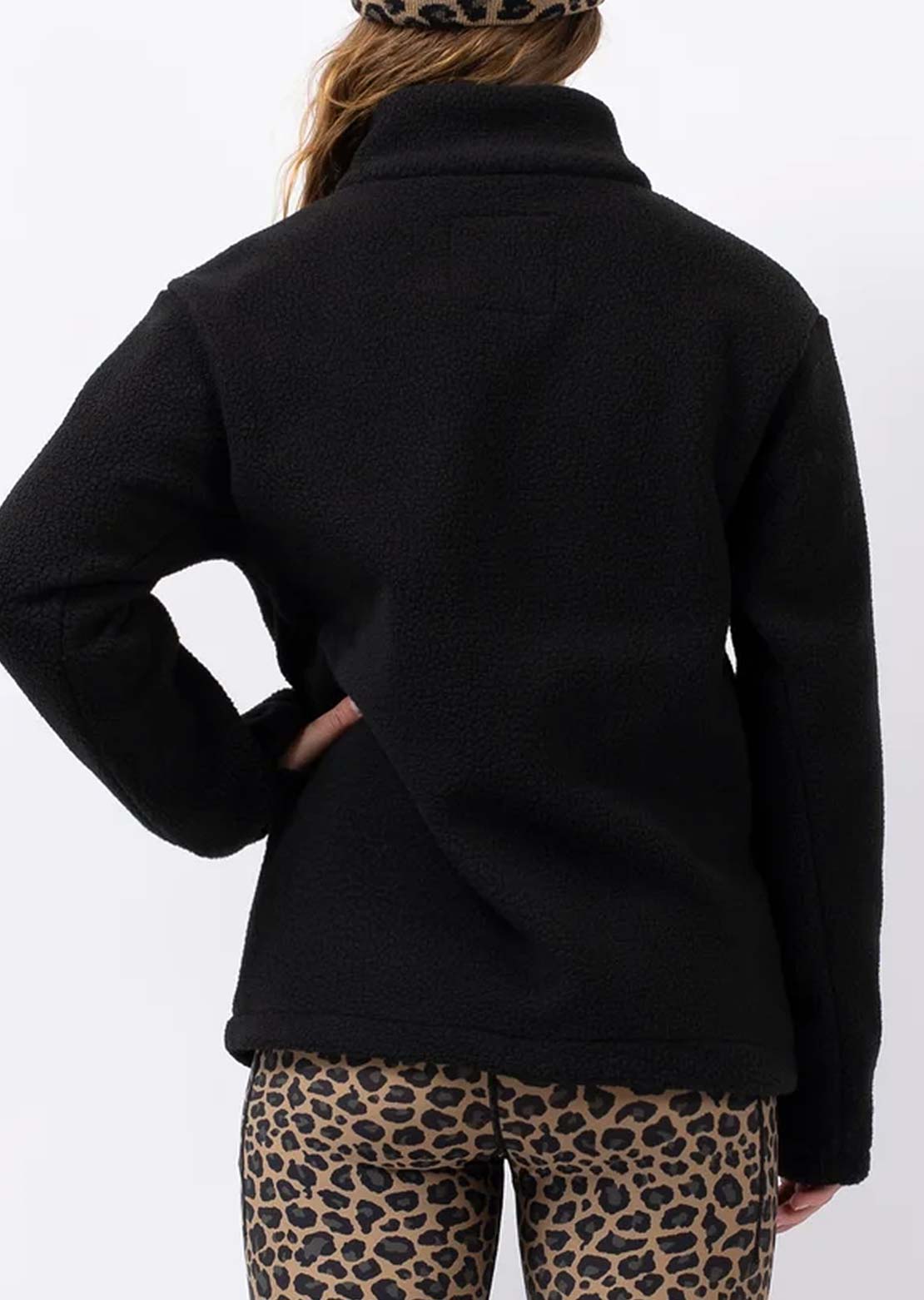 Eivy Women's Versa Sherpa Coat Black