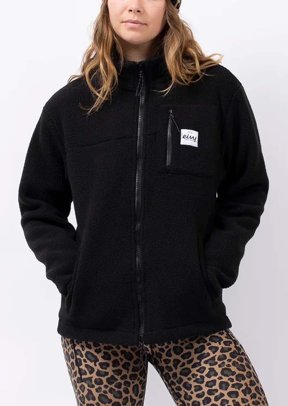 Eivy Women's Versa Sherpa Coat Black