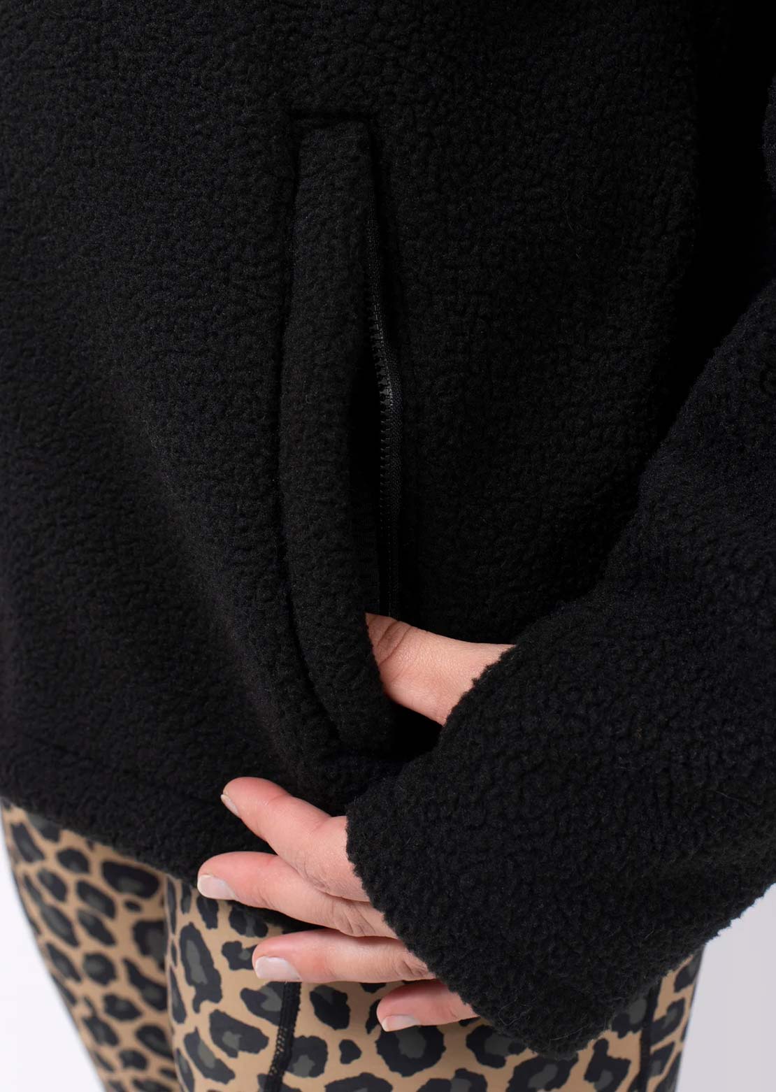 Eivy Women's Versa Sherpa Coat Black