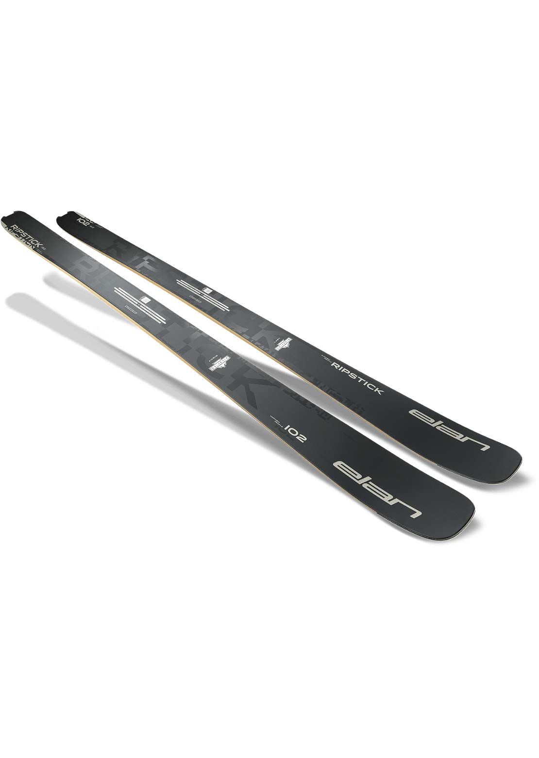 Elan Men's Ripstick 102 Black Edition Ski Black
