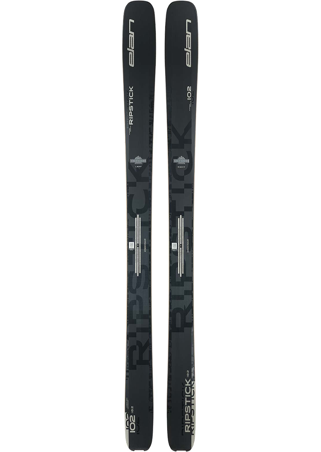 Elan Men's Ripstick 102 Black Edition Ski Black