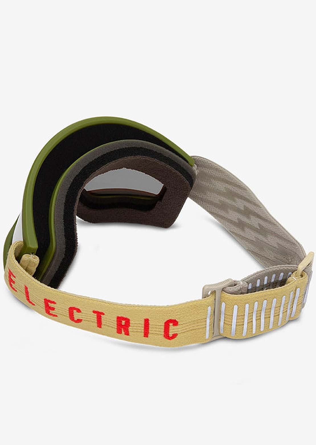 Electric Hex Snow Goggles Matte Evergreen/Silver Chrome