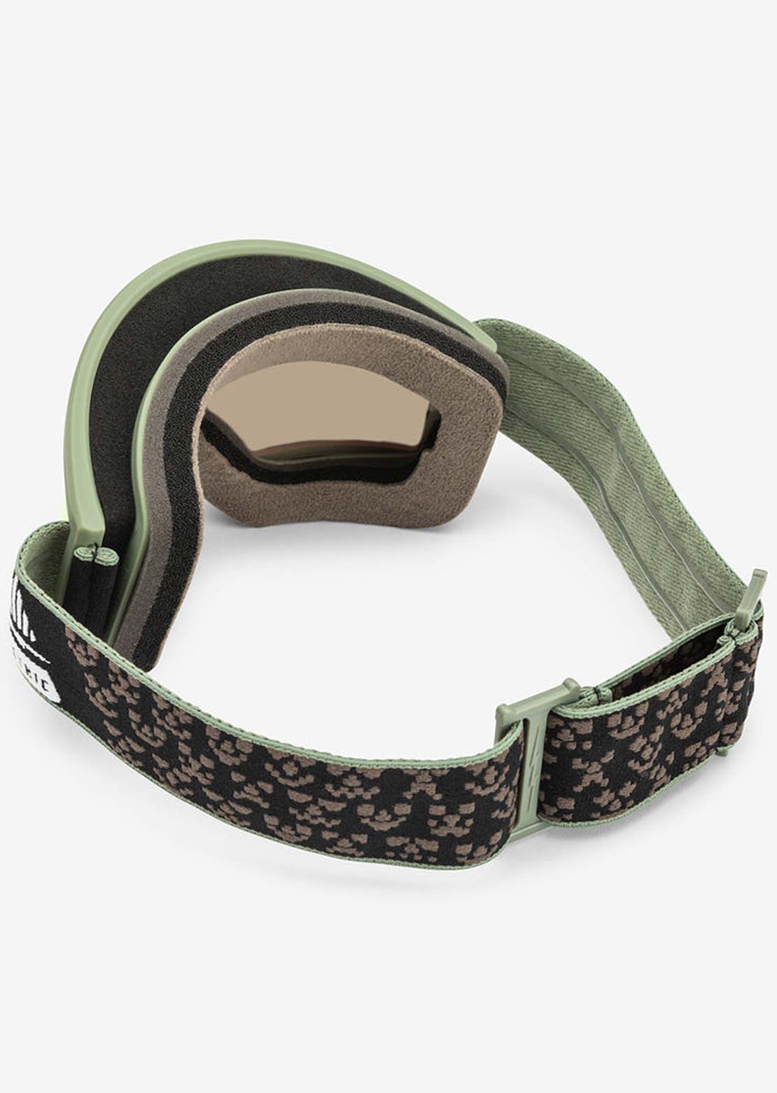 Electric Hex Snow Goggles Drama Moss Black/Red Chrome