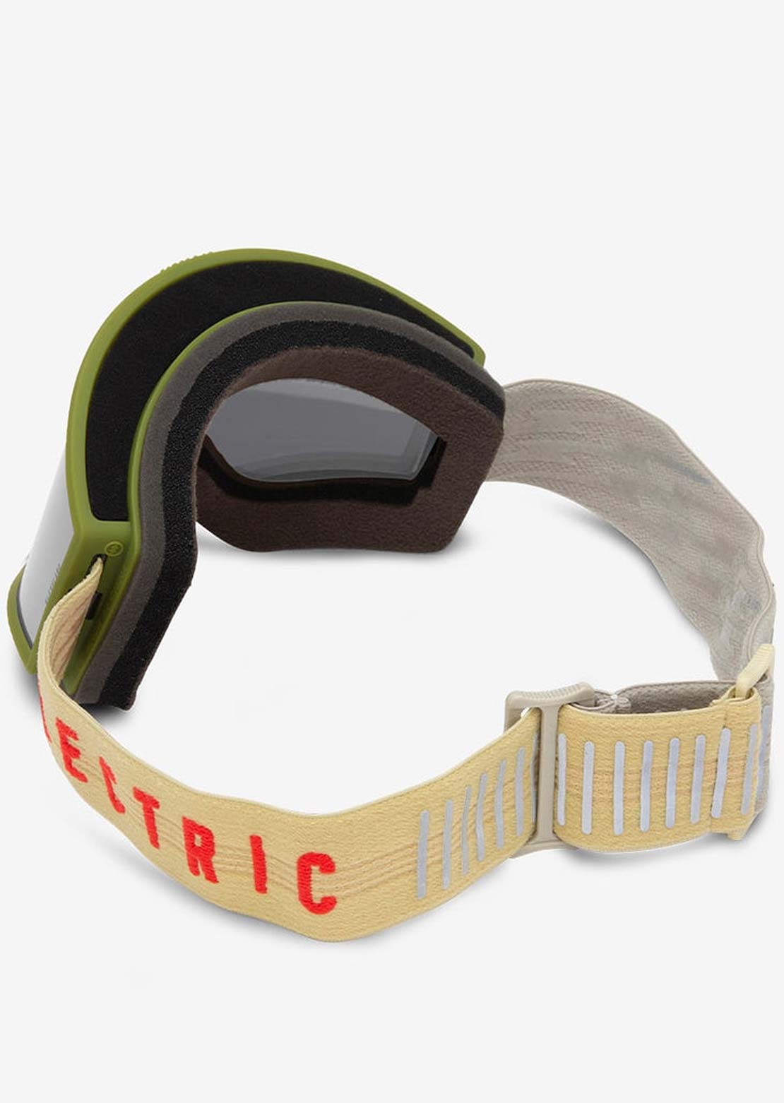 Electric Kleveland Snow Goggles Matte Evergreen/Silver Chrome