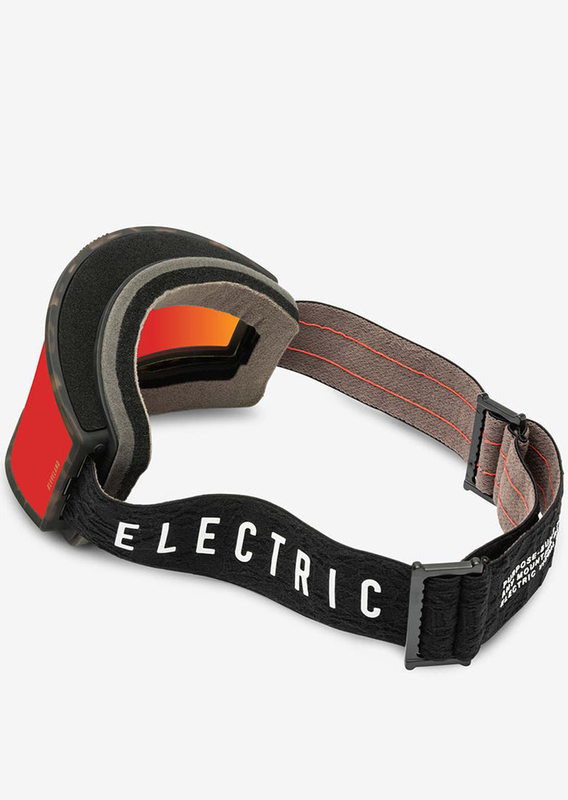 Electric Kleveland Snow Goggles Black Tort Nuron/Red Chrome